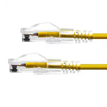 Ethernet-Kabel ProXtend Ultra schlank CAT6 RJ-45 5M Gelb