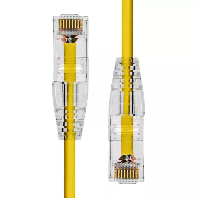 Ethernet-Kabel ProXtend Ultra schlank CAT6 RJ-45 5M Gelb