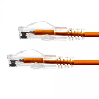 Ethernet-Kabel ProXtend Ultra schlank CAT6 RJ-45 4M Orange