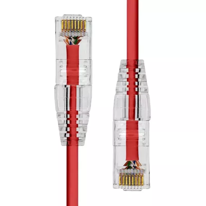 Ethernet-Kabel ProXtend Ultra schlank CAT6 RJ-45 4M Rot