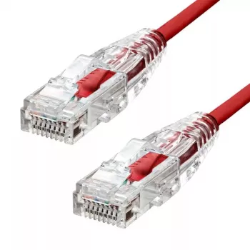 Ethernet-Kabel ProXtend Ultra schlank CAT6 RJ-45 4M Rot