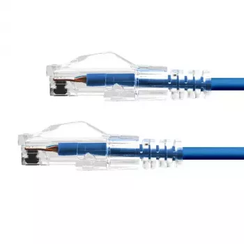 Ethernet-Kabel ProXtend Ultra schlank CAT6A RJ-45 5M Blau