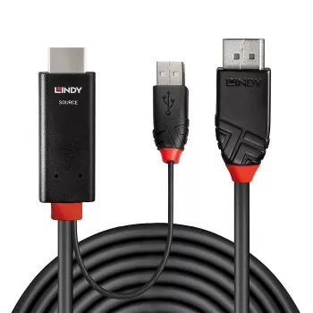 Lindy 3m HDMI-auf-DisplayPort-Kabel