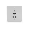 Lindy 70 m Cat.6 HDMI 4K60, IR und RS-232 HDBaseT UK-Wandplattenverlängerung, Sender