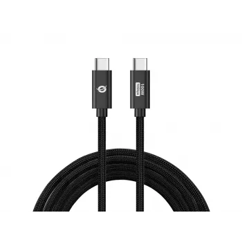 Conceptronic ETTA02B20 USB 3.2 Gen 2 C-C PD 3.0 100W Kabel 2M, 20V 5A, 10Gbps, E-Mark