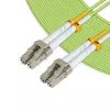 Microconnect FIB551015 InfiniBand/Glasfaserkabel 15 m LC Grün