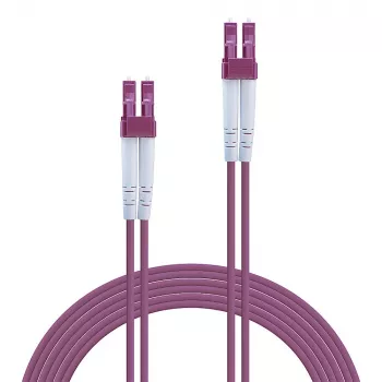 Lindy 15m LC-LC OM4 50/125 Glasfaser-Patchkabel