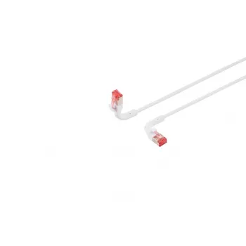 Netzwerkkabel Lanview LV-6AFTP-FLEX-ANG-10W RJ45 Cat6A 10m Schwarz