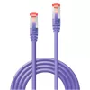 Netzwerkkabel Lindy RJ45/RJ45 CAT6 7,5 m Violett S/FTP (S-STP)