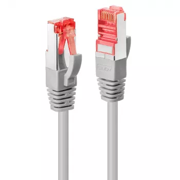 Lindy 47854 Cat6 S/FTP Patchkabel, 5 m, Grau, 50er-Pack
