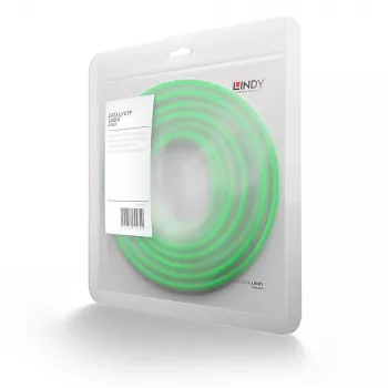 Netzwerkkabel Lindy 0,5m RJ-45 Cat6 U/UTP Grün