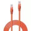Lindy Netzwerkkabel 15m RJ-45 Cat6 U/UTP Orange