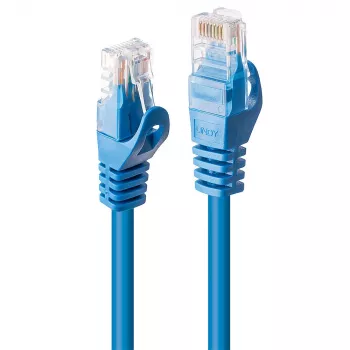 Networking Kabel Lindy Rj45/Rj45 CAT6 2m RJ-45 U/UTP Blue