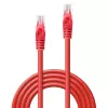 Lindy 48182 Netzwerkkabel Rot 1 m Cat6 U/UTP (UTP)