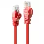 Netzwerkkabel Lindy Rj45/Rj45 CAT6 3m RJ-45 U/UTP Rot