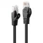 Netzwerkkabel Lindy RJ45/RJ45 CAT6 3m RJ-45 U/UTP Schwarz