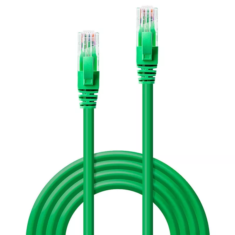 Lindy 1m Cat.6 U/UTP Netzwerkkabel, Grün