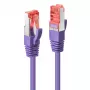 Netzwerkkabel Lindy RJ45/RJ45 CAT6 2m RJ-45 S/FTP Violett