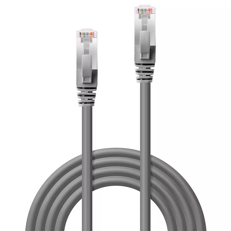 Lindy 45591 Premium Cat6 SSTP/S/FTP PiMF Patchkabel, 40 m, Grau