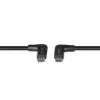 Lindy 1,5 m USB 3.2 USB-C-Kabel mit rechtwinkligen Steckern, 10 Gbit/s