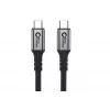 Microconnect USB4CC1.5 USB-Kabel USB4 Gen 3x2 1,5 m USB C Schwarz