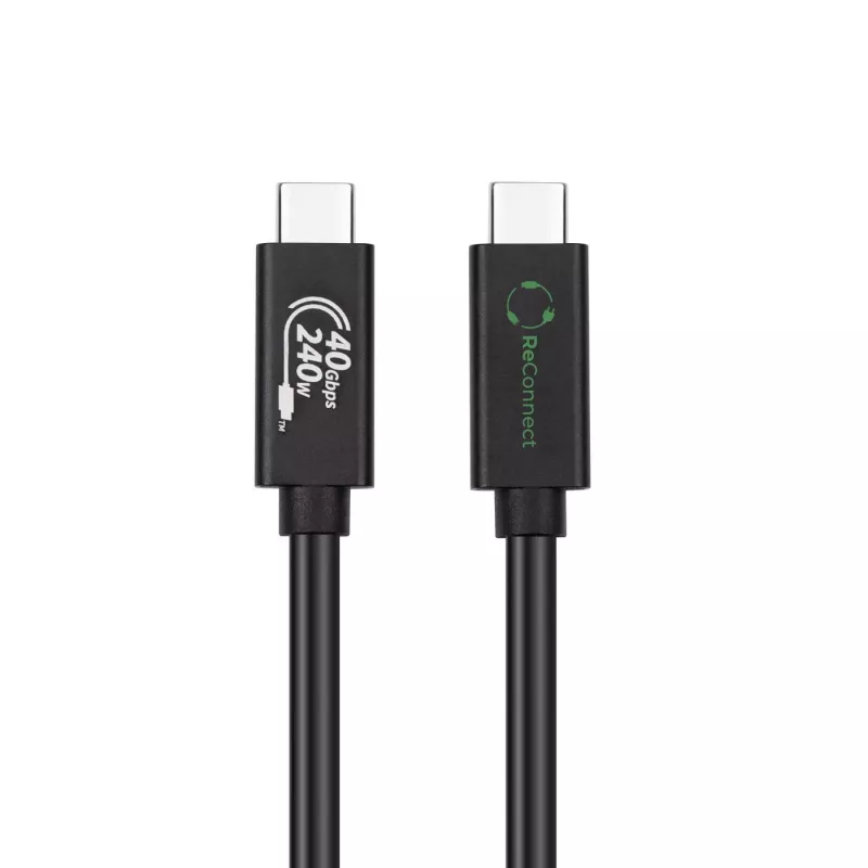USB4-Kabel MicroConnect ReConnect ECO-USB4CC05 40 Gbit/s 100 W, USB-C auf USB-C
