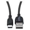 Microconnect ECO-USB3.1CCHAR2B USB-Kabel USB 2.0 2 m USB A USB C Schwarz