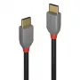 USB 2.0 Typ-C-auf-Typ-C-Kabel Lindy 36870 0,5m Anthra Line