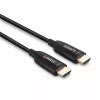 Lindy 38518 Hybrid-Glasfaser-HDMI-8K60-Kabel, 100 m, 4K 120 Hz, Schwarz
