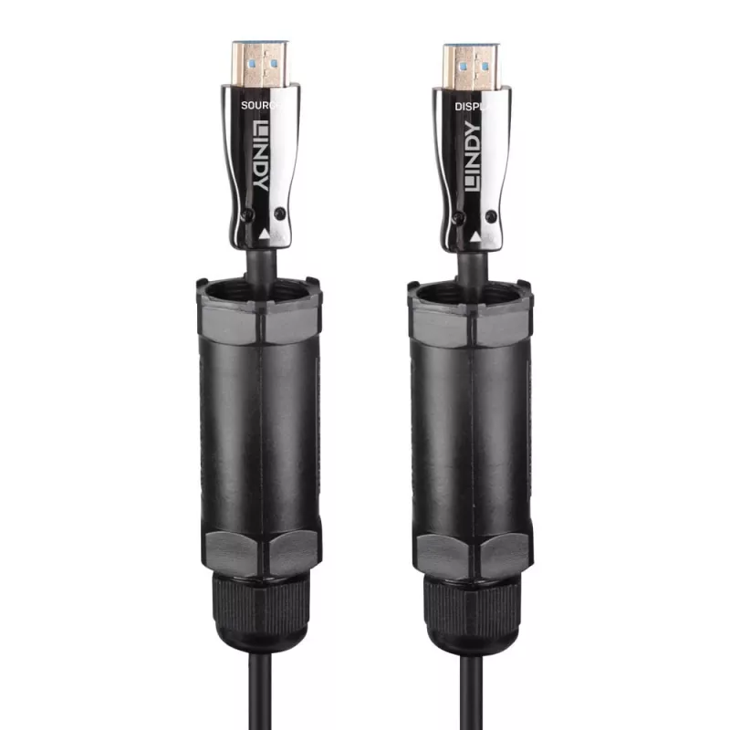HDMI-Kabel Lindy 38529 20 m HDMI Typ A Stecker 2.1 48 Gbit/s Schwarz