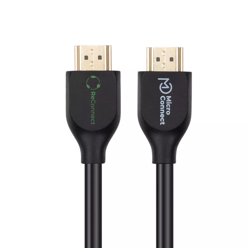 Microconnect ECO-MC-HDM19193V2.0 HDMI-Kabel 3 m HDMI Typ A (Standard) Schwarz