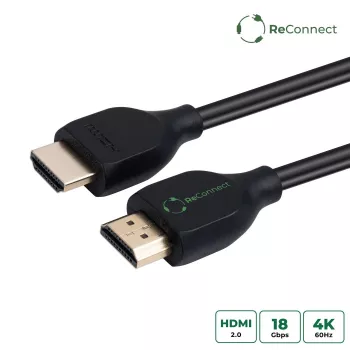 Microconnect ECO-MC-HDM191910V2.0 HDMI-Kabel 10 m HDMI Typ A (Standard) Schwarz