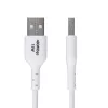 StarTech.com 1m USB-A auf USB-C Ladekabel, Laden & Synchronisieren, 3A, USB 2.0, TPE-Mantel – Weißes USB-Ladekabel