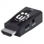 Manhattan HDMI zu VGA (mit Audio) Konverter, 1080p, Stecker auf Buchse, Micro-USB Stromeingang für zusätzliche Stromversorgung bei Bedarf, Schwarz, Drei Jahre Garantie