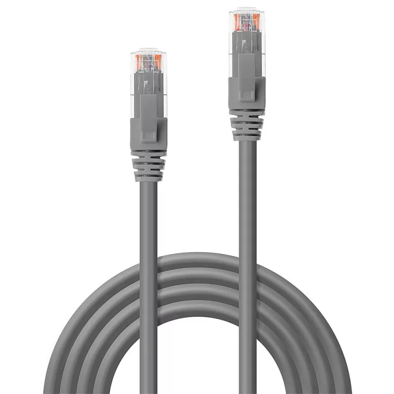 Lindy 45407 Netzwerkkabel Grau 10 m Cat6 U/UTP (UTP)