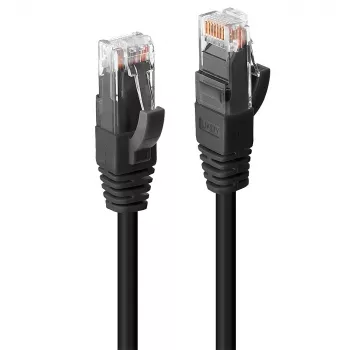 Netzwerkkabel Lindy Cat.6 UTP Premium RJ45 2,0 m Schwarz
