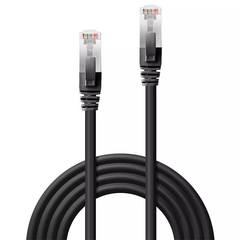 Netzwerkkabel Lindy Cat.6 SSTP/S/FTP PIMF Premium 3m Schwarz