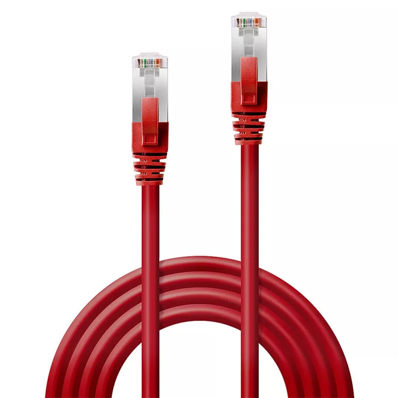 Lindy 45623 Netzwerkkabel Rot 2 m Cat6 S/FTP (S-STP)