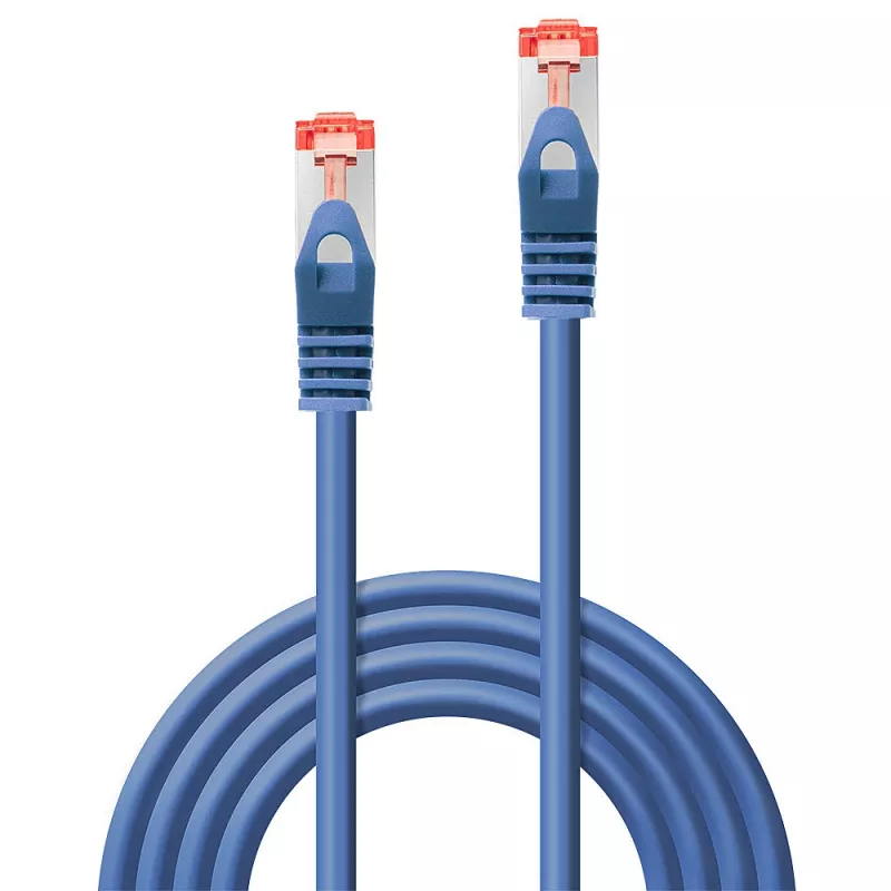 Lindy 47354 Cat6 S/FTP Patchkabel, 2 m, Blau