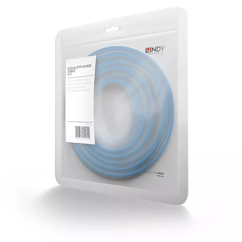 Lindy 47355 Cat6 S/FTP Patchkabel, 3 m, Blau