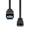 ProXtend USB-A 3.2 Gen 1 auf Micro-B Kabel Schwarz 0,5 m
