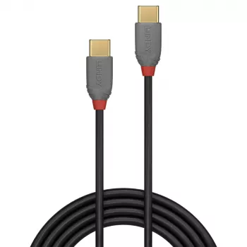Lindy 3m USB 2.0 Typ C auf C Kabel, Anthra Line