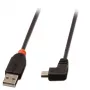 Lindy 2 m USB-2.0-Kabel – Typ A auf Mini-B, 90° abgewinkelt