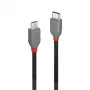 Lindy 1m USB 2.0 Typ-C auf Micro-B Kabel, Anthra Line