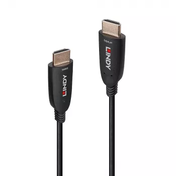 Lindy 40m Fibre Optic Hybrid HDMI 8K60 Kabel 48 Gbit/s Schwarz