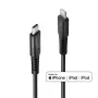 Lindy 0,5 m verstärktes USB Typ C auf Lightning Lade- und Synchronisationskabel