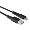 Lindy 1m USB-auf-Lightning-Kabel, Schwarz