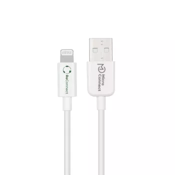 Lightning-Kabel MicroConnect ECO-LIGHTNING1 1m Weiß USB A