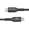 StarTech.com 30cm USB-A auf USB-C Ladekabel, Laden & Sync, 3A, USB 2.0, TPE-Mantel – Schwarz USB-Ladekabel