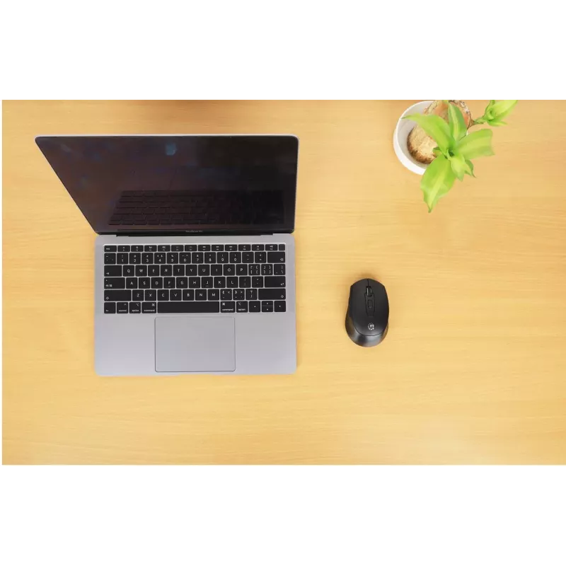 Manhattan MW6200 kabellose Maus, USB-A-Nanoempfänger, Schwarz